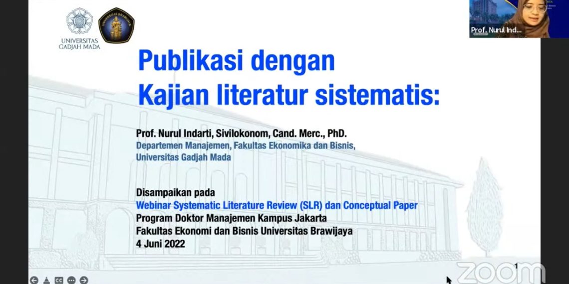 Kajian Literatur Sistematis Dukung Penulisan Publikasi